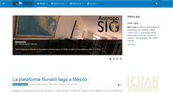 Desktop Screenshot of antroposig.ciesas.edu.mx